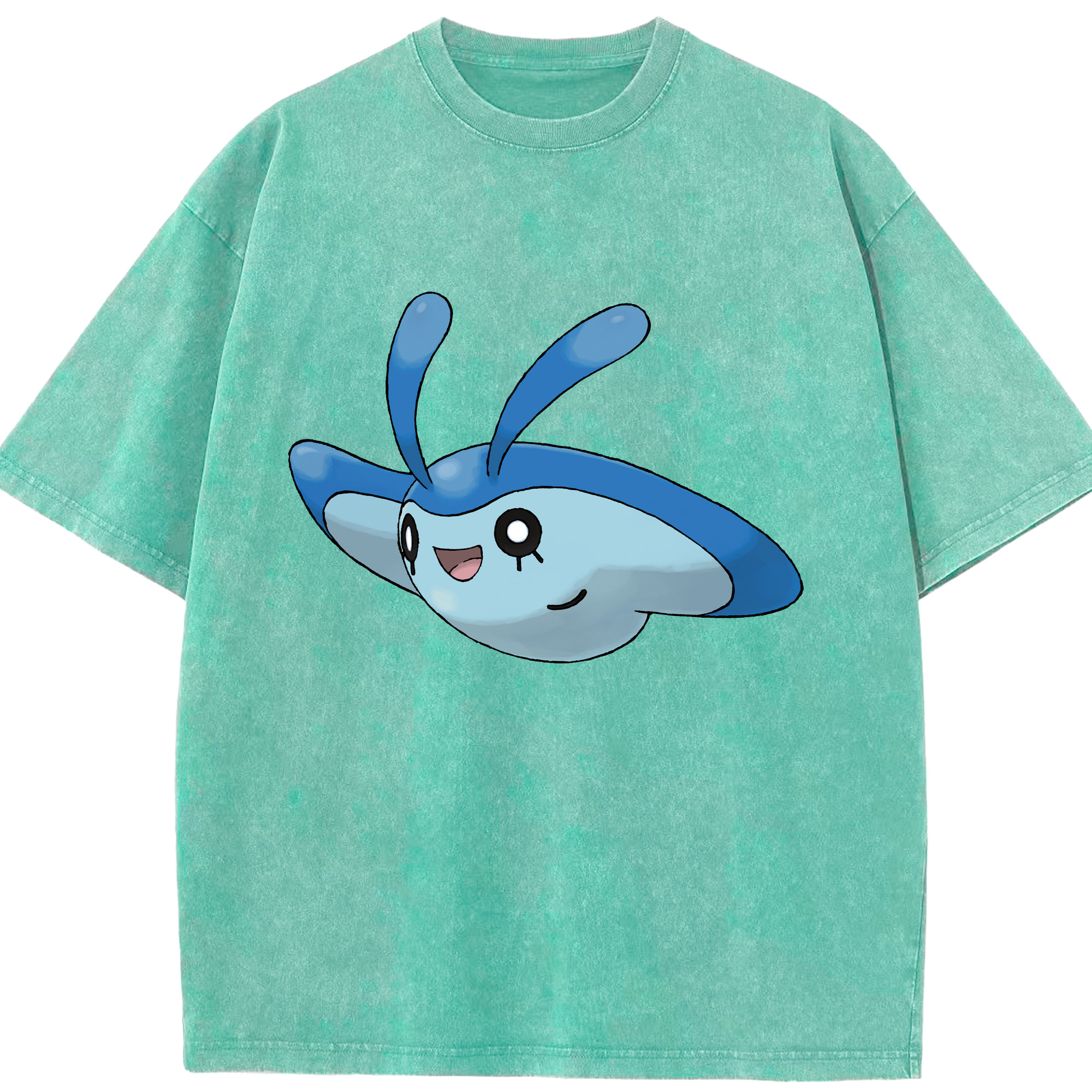 （画像用） ポケットモンスター Pokémon 綿100% ヴィンテージ風 半袖Tシャツ（フロントプリント）